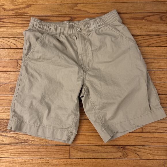 RedHead Brand Co Chino Shorts Mens M Tan Elastic Waist Band Zip Fly Casual‎ - Picture 1 of 8